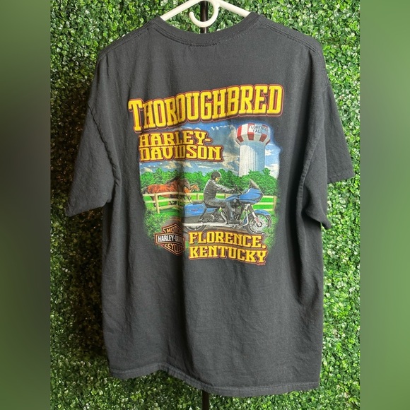 Harley Davidson Florence Kentucky Men’s XL Black Short Sleeve Pocket shirt - Picture 4 of 6